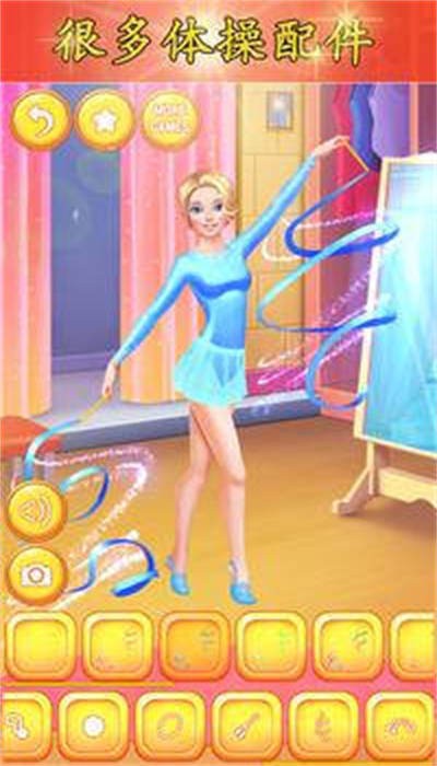 体操女孩盛装打扮(Gymnastics Girls Dress Up)0