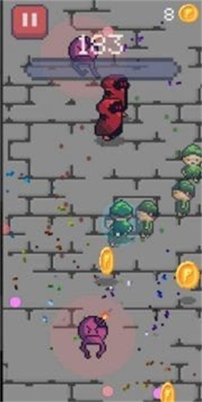 地牢怪物战斗Pixel Run2