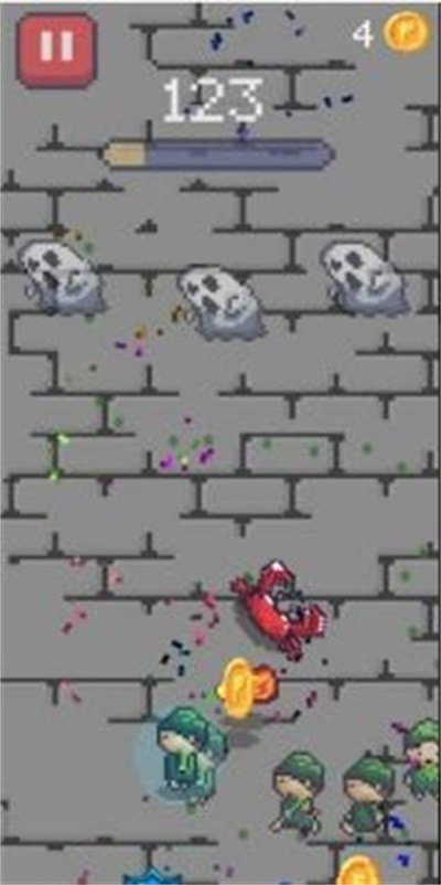 地牢怪物战斗Pixel Run1
