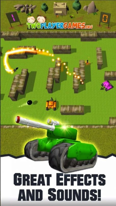 2人坦克大战Tank Stormy1