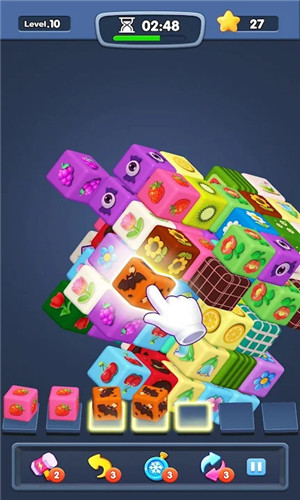 多面体方块粉碎(Cube Crush3D)0